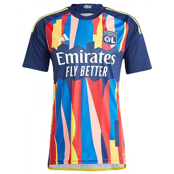 Olympique Lyonnais troisième maillot de football uniforme 3ème vêtement de sport pour hommes kit de football haut-shirt 2023-2024